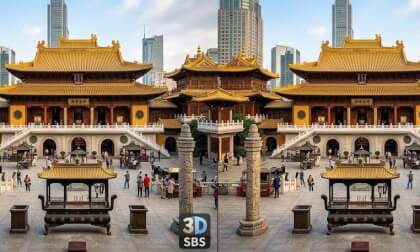 3D Tour JingAn Temple Shanghai 3