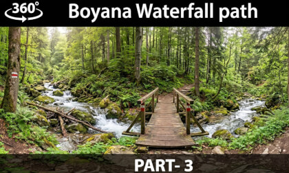 Hiking spots on the way to Boyana Waterfall (Red Trail) — PART 3 of 4 | 360° VR 4K