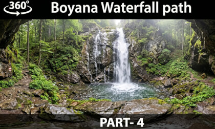 BOYANA WATERFALL in All Its Glory! The Hike Finale — PART 4 of 4 | 360° VR 4K