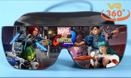 Marvel vs. Capcom: Infinite 360° Black Widow & Gamora vs. Chun-Li & Morrigan