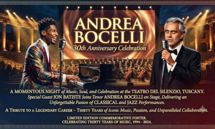 Andrea Bocelli and Jon Baptiste Celebrate Unforgettable Amazing Grace