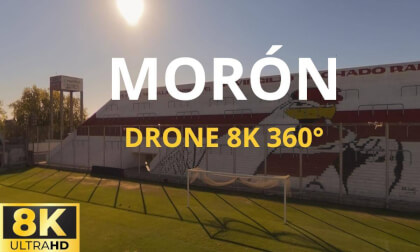 Partido de Morón, Argentina - Drone 8K 60FPS