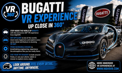 Bugatti VR Experience – Up Close in 360°