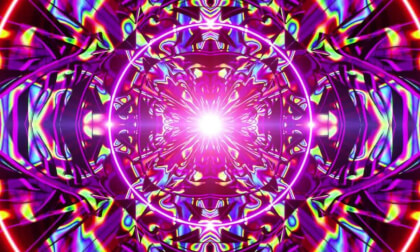 Kaleido Scope Trippy Travel