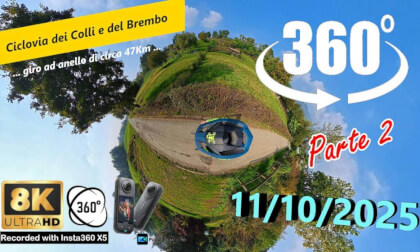 Ciclovia dei colli e del Brembo - parte2 - 2025/10/11