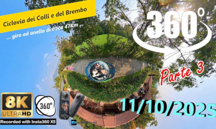 Ciclovia dei colli e del Brembo - parte3 - 2025/10/11