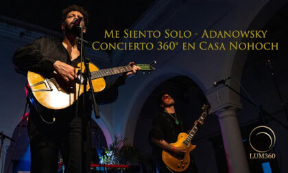 Adan Jodorowsky 360° VR LIVE | Me Siento Solo Concert Performance in Merida Yucatan | LUM360