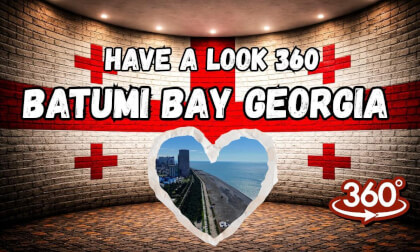 Have a Look 360: Batumi Promenade Scooter Ride | Black Sea → Aqua Park → Grand Mall