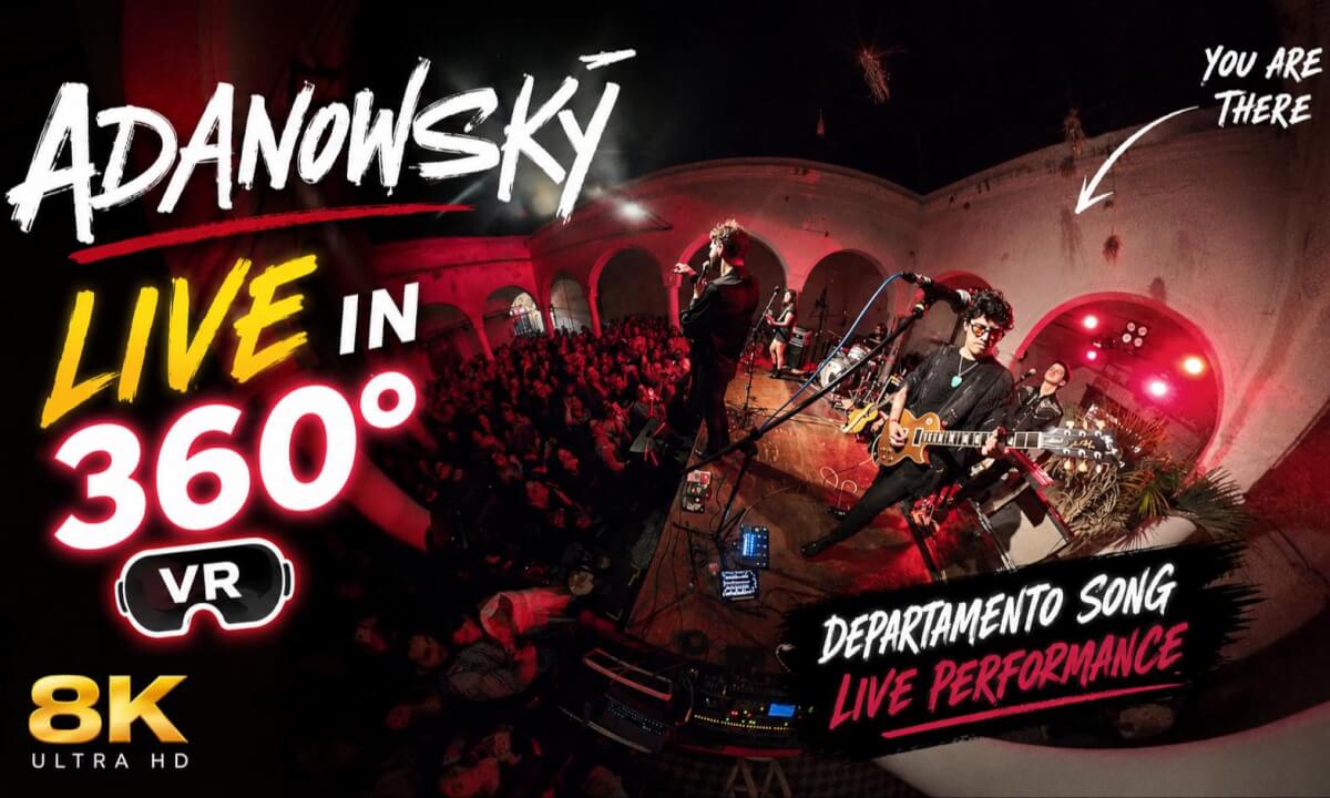 Adanowsky Live in 360° VR | Departamento — 8K Immersive Concert Experience | LUM360