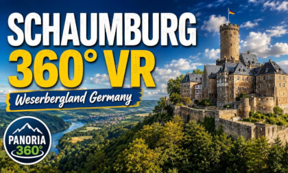 Schaumburg Castle 360° VR | Weserbergland Germany Viewpoint Walk