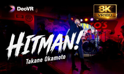 Takane Okamoto - HITMAN! (Live at KENTO'S) | VR180 Music Experience | URSA Cine Immersive