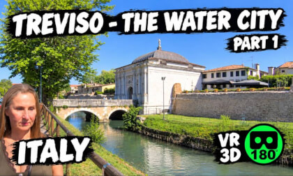 Treviso Italy VR180 3D | The Water City Experience – Part 1 (april 2026)