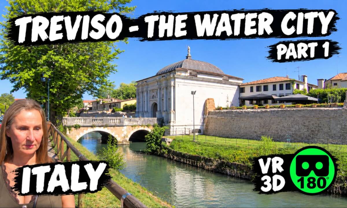 Treviso Italy VR180 3D | The Water City Experience – Part 1 (april 2026)