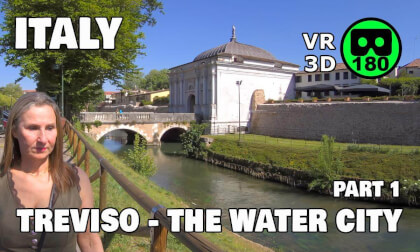 Treviso Italy VR180 3D | The Water City Experience – Part 1 (april 2026)