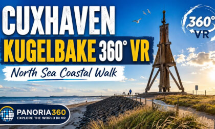 Cuxhaven Kugelbake 360° VR | North Sea Coastal Walk Germany