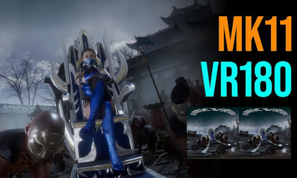 MK11: Kitana vs Mileena [VR180 Machinima]