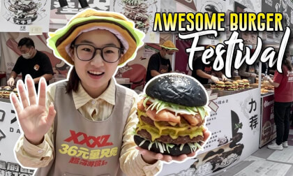Amazing Burger Festival, aroma wafts through the screen