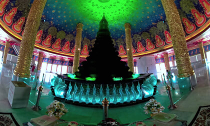 [VR180] Wat Paknam Bangkok: Giant Buddha & Emerald Chedi - Tour