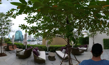 Bangkok Hilton Millenium Pool tour