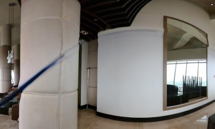 Bangkok Hilton Millenium Lounge tour