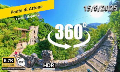 Ponte di Attone (BG) e antica dogana - 15 agosto 2025