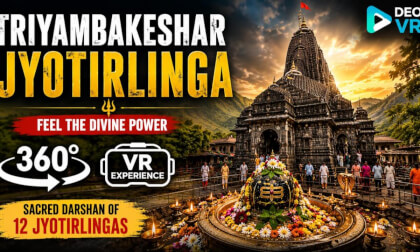 🔱 Shri Trimbakeshwar Jyotirlinga Darshan in VR | Feel the Divine Power 🙏