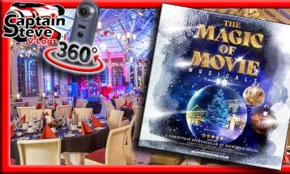 Kilworth House Xmas Meal And Movie Musical Theatre In The Orangery 4K 360 Video