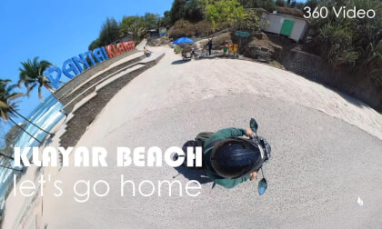 Klayar Beach (time to go home)