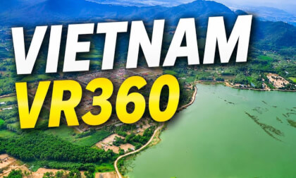 Vietnam VR360 Tour | Phuoc Hai Beach & Coastal Scenery越南福海海滩 VR360 全景体验 🌿 Relaxing Nature Sounds