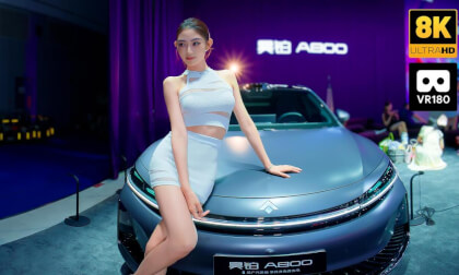车模珍妮，成都国际车展2025