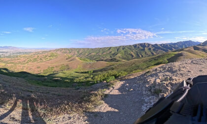 Shoreline Trail to Twin Peaks 5 of 9