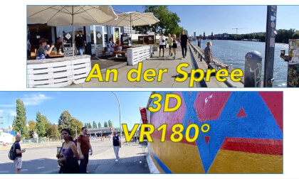 Spazieren an der Spree 3d VR Video Spazieren an der Spree 3d VR