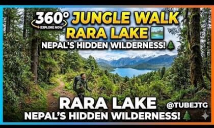 🌲 360° Jungle Walk Near Rara Lake _ Nepal’s Hidden Wilderness Experience 🏞️