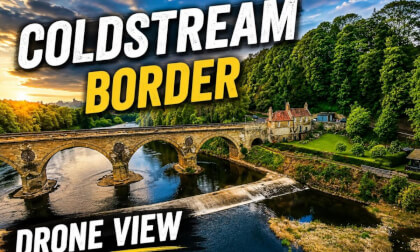 Coldstream Border Drone View