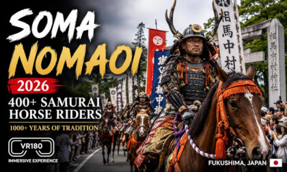 Soma Nomaoi Samurai Horse Procession 2026 | VR180 Japan