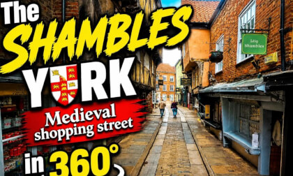 The Shambles best preserved medieval shopping street