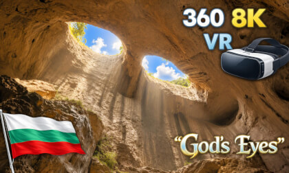 👁️ “God’s Eyes” Cave 🇧🇬 | Bulgaria’s Hidden Wonder in 8K VR & SECOND SECRET cave like this - EVEN BETTER!
