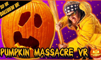 PUMPKIN MASSACRE in VR | VR Comedy