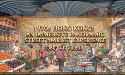 【360° VR】Step Back in Time: An Immersive Journey Through a 1970s Hong Kong Market