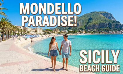 MONDELLO, SICILY | Ultimate Paradise Beach & Food - 8K 360° VR