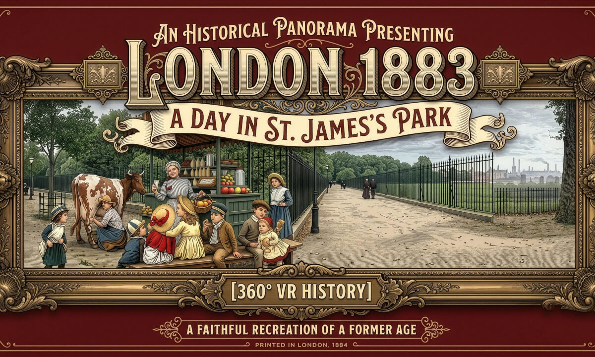 Time Travel to Victorian London (1883) — Immersive 360° VR Experience