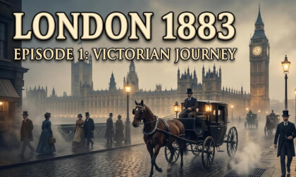 🎩 London Town 1883:  A 3D-Parallax Journey into Victorian England | Episode 1 (Overview)