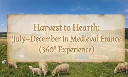 Middle Age France EP2: July - December (English Soundtrack) | 360° VR Living History