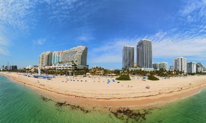 360 aerials Fort Lauderdale Beach Florida 2026