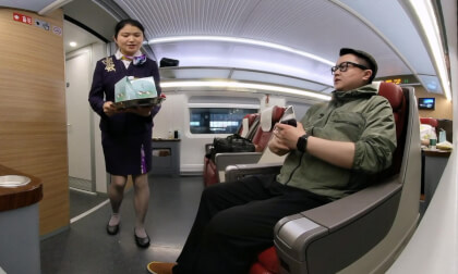 Wuhu-Ma'anshan East, China High-Speed Rail Business Class