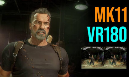 MK11: The Terminator vs Baraka [VR180 Machinima]