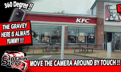 KFC Riverside Northampton - 360 Footage Full Meal & Review - Captain Steve Vlogs