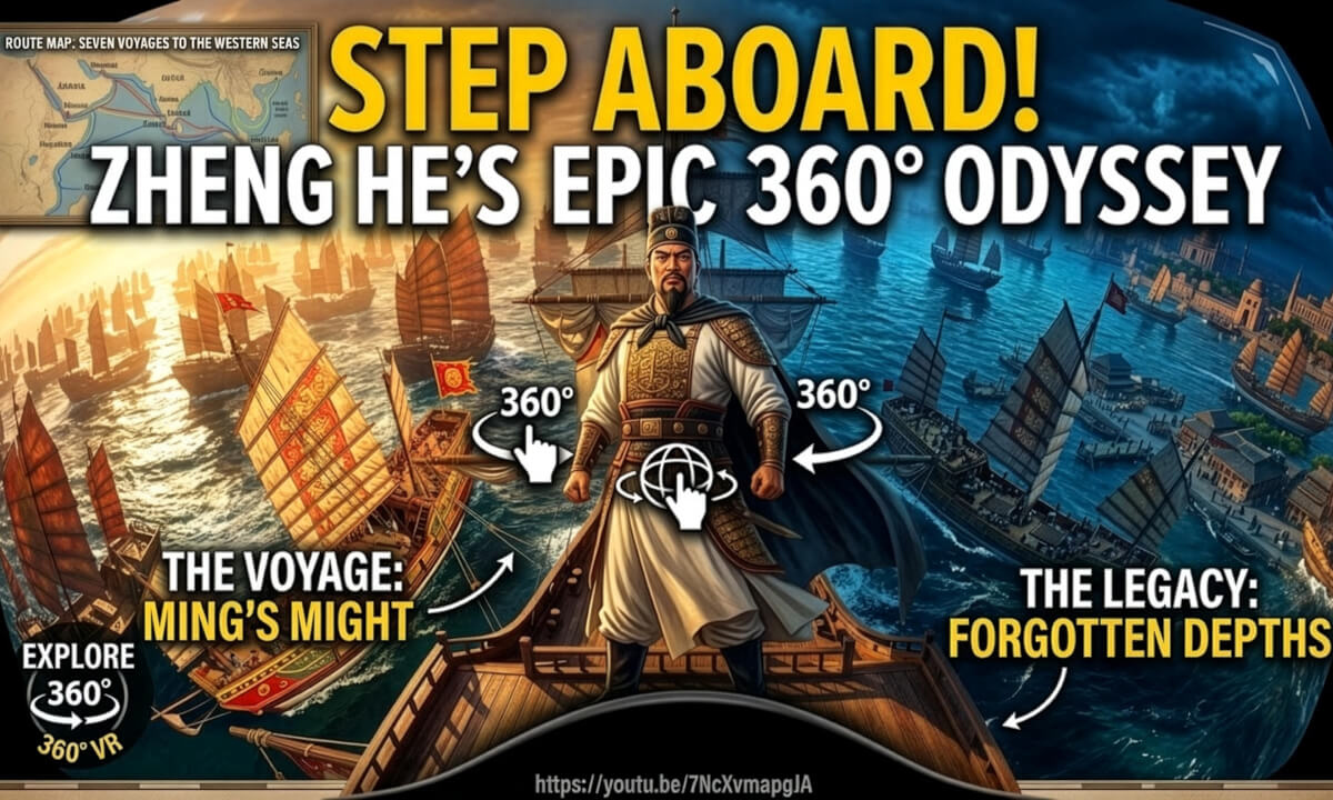 Sailing with the Dragon: An Immersive 360° History of Zheng He’s Epic Journeys