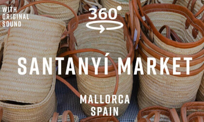 Santanyí Market – Mallorca, Spain 🇪🇸 | 360° Walking Tour | Original Sound