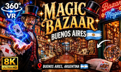Inside Buenos Aires’ Famous Magic Bazaar | 8K VR 360° - Dentro del Famoso Bazar de Magia de Buenos Aires | VR 360° 8K
